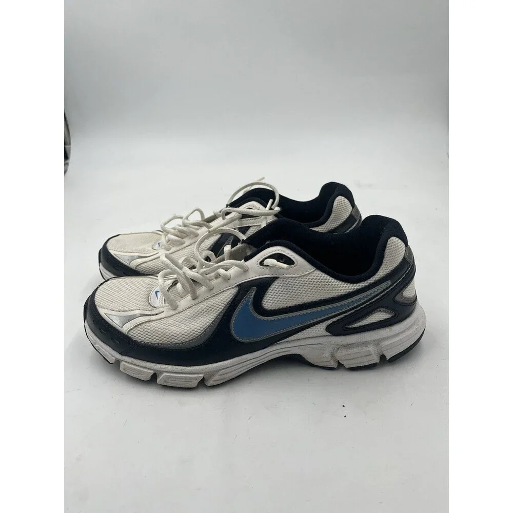 Nike  Incinerate 431852-103 White Navy Blue Running Shoes Size 10